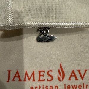 James Avery Two Swans Love Charm